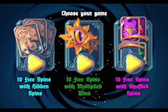 design stunning slots game UI graphics and animation, icon