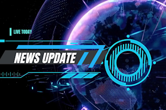 create many types breaking news intro videos in 24h