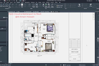 convert point cloud or matterport scan to revit bim model