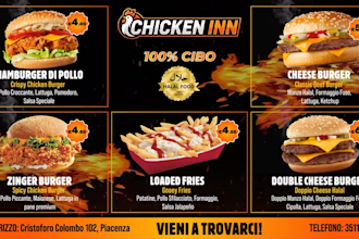 design tv menu board, menu board for restaurants, takeaways, fastfood, cafes