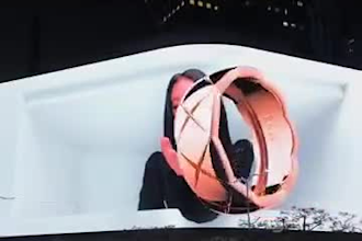 animate video ad to digital billboard, led display, screen, banner