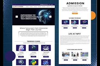 do figma landing page design, website UI UX redesign