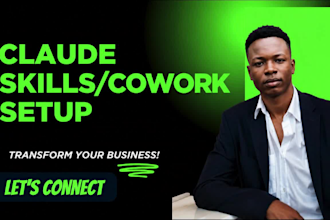 build custom claude skills, setup claude cowork, claude code