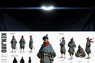 create ai anime video with your character