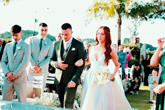 edit your cinematic wedding  professionally