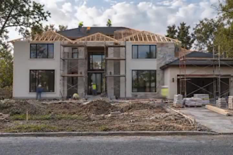 create ai timelapse construction and real estate transformation video