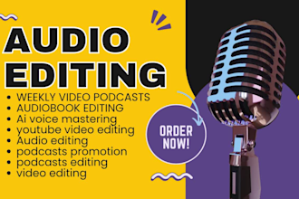 podcast master template edits riverside podcast video editing mix audio cleanup