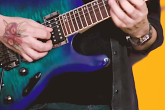 be your guitar player and perform in your video