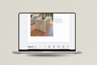 design commercial real estate investment presentation and property brochure