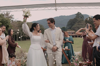 do cinematic wedding video editing