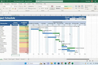 create automated excel tools for solar epc costing, billing , project reporting