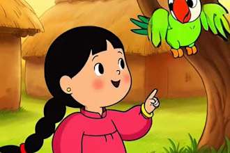 create creative kids 2d animation video
