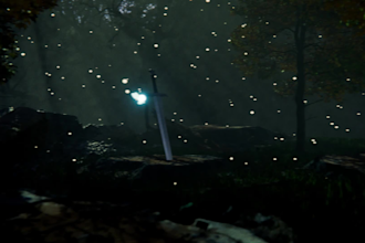 do a 3d scene for u
