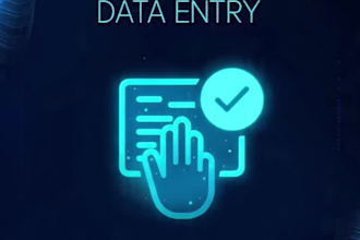 do urgent data entry, PDF to excel, typing in 6 hours