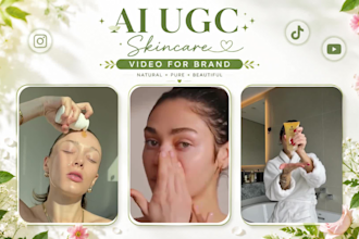 create high converting ai ugc skincare and beauty video ads