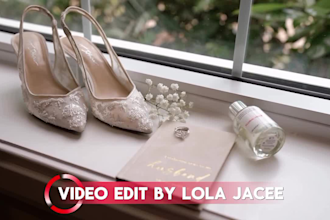 edit cinematic wedding video highlight reels and wedding films