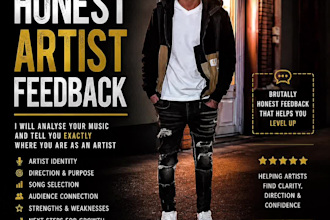 give honest artist feedback and music career guidance