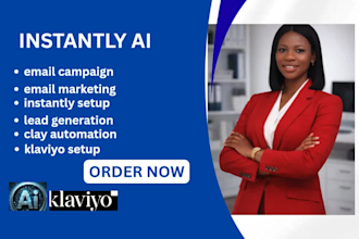 setup instantly ai and email automation, campaign design