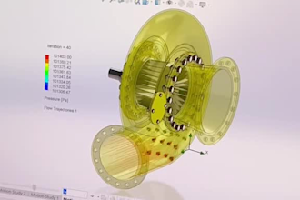 perform cfd, fea simulation and fluid flow analysis in ansys fluent, solidwork