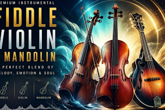 record premium quality violin, viola, and fiddle tracks for your project