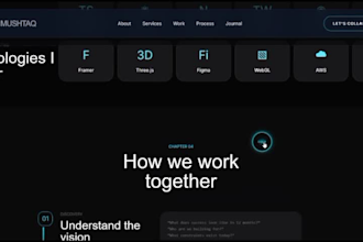 design and redesign a responsive full stack website
