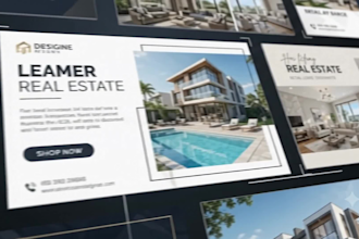 real estate social media posts and property ads