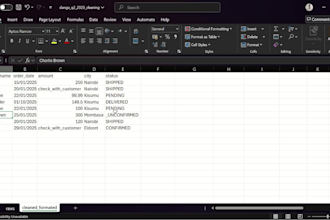clean your data in excel or python with pandas