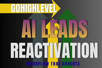 build ai lead reactivation workflows in gohighlevel