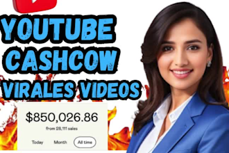 videos virales sin mostrar el rostro, canal cash cow, cash cow para youtube