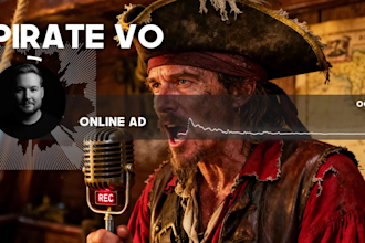 record a british pirate character voice over