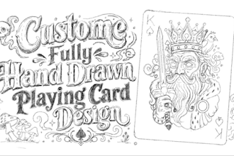 design custom poker cards and playing card decks