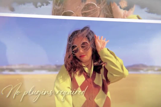create slideshow video for birthday party event bar bat mitzvah