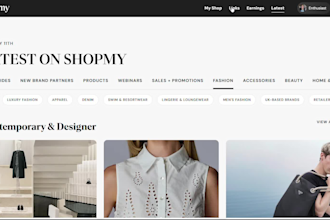 create and set up your shopmy account with fast approval