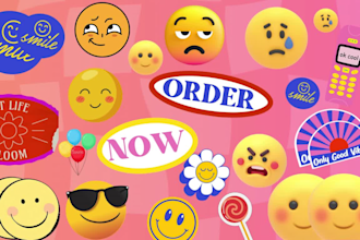 create a whatsapp sticker, telegram sticker, emojis, animated GIF, sticker