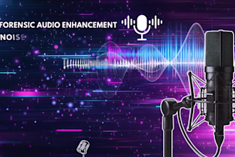 video, audio forensic editing, forensic audio setup, background noise removal