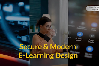 create, set up and customize your moodle lms theme design