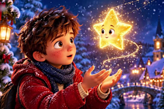 create photorealistic 3d christmas animation 3d ai animation intro video and ads