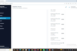 build healthcare API integrations and eligibility web apps