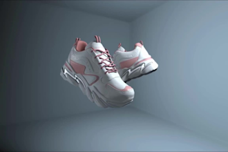 create 3d shoe modeling, sneakers render, 3d shoe animation, 3d product design