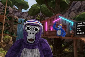 create a custom gorilla tag player model in blender