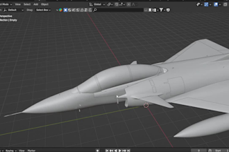 create 3d aircraft model, military jet, space ship model, 3d vehicle, render 3d