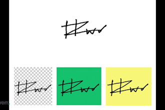 make your handwritten signatures into digital signature