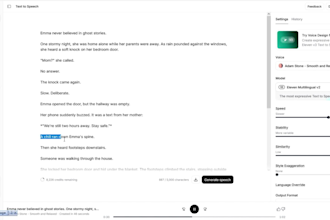 generate natural ai voice narration using elevenlabs