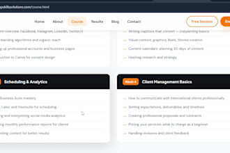 build a responsive business website with HTML CSS javascript