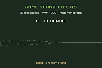 create custom retro sound effects for your indie game
