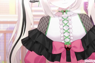 design anime live2d vtuber model, 2d vtuber model and live2d vtuber rigging