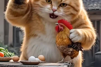 create 10 viral ai cat shorts for youtube automation channel