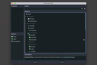 create a clean and playable godot game prototype in 2d or 3d