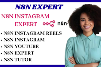 n8n expert, n8n instagram, n8n instagram reels, n8n youtube n8n tutor