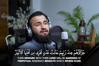 record beautiful quran recitation in different qari voices